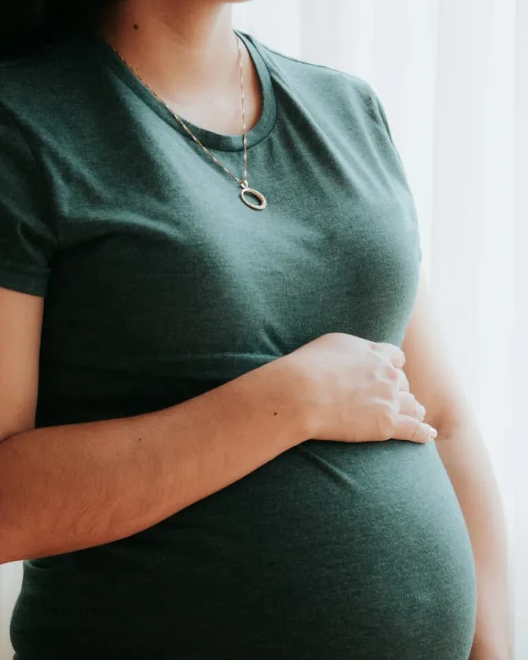Lin — Maternity at Home — portraits project cover